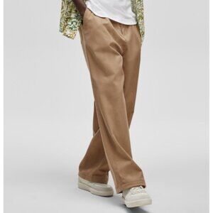 Mode of One Men 's Relaxed-Fit Wide-Leg Tannin Casual Pants Men’s Size 31x31